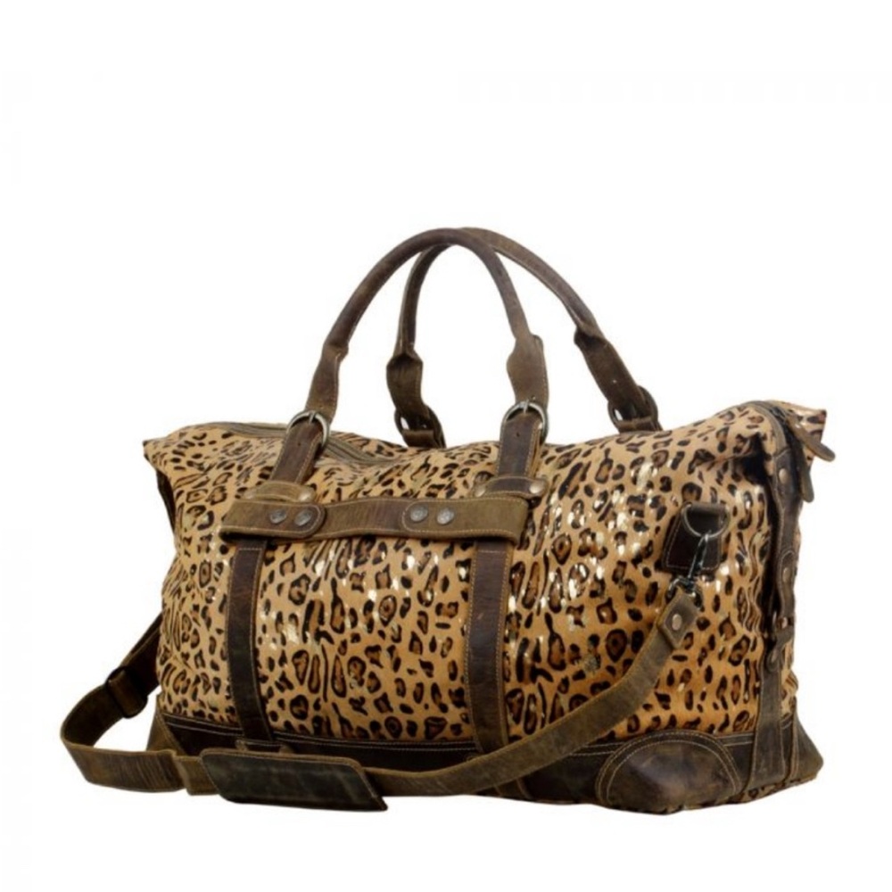Leopard Print women’s Duffle Bag